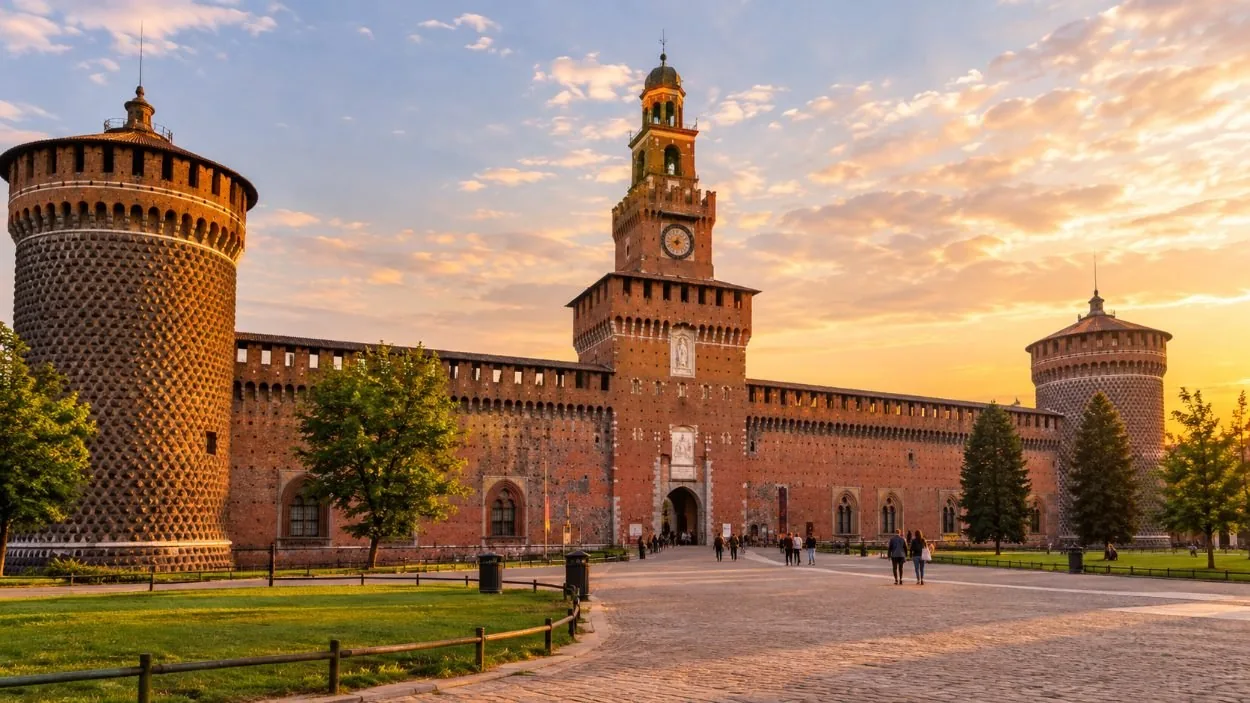 La Piazza d’Armi, il cortile in cui si entra dalla torre: aperto tutti i giorni, senza biglietto
