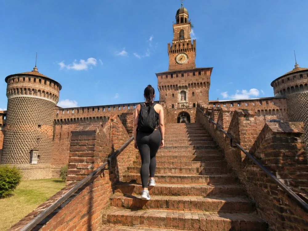 Biglietto d&rsquo;ingresso al Castello Sforzesco con audioguida